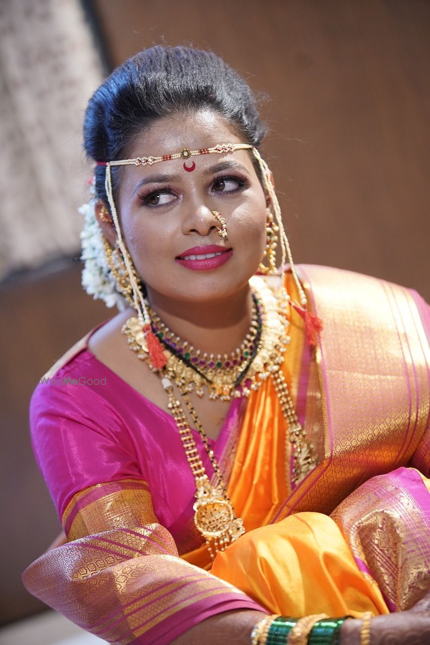 Photo From Maharashtrain Bridal look - By Vanity of Dishaz