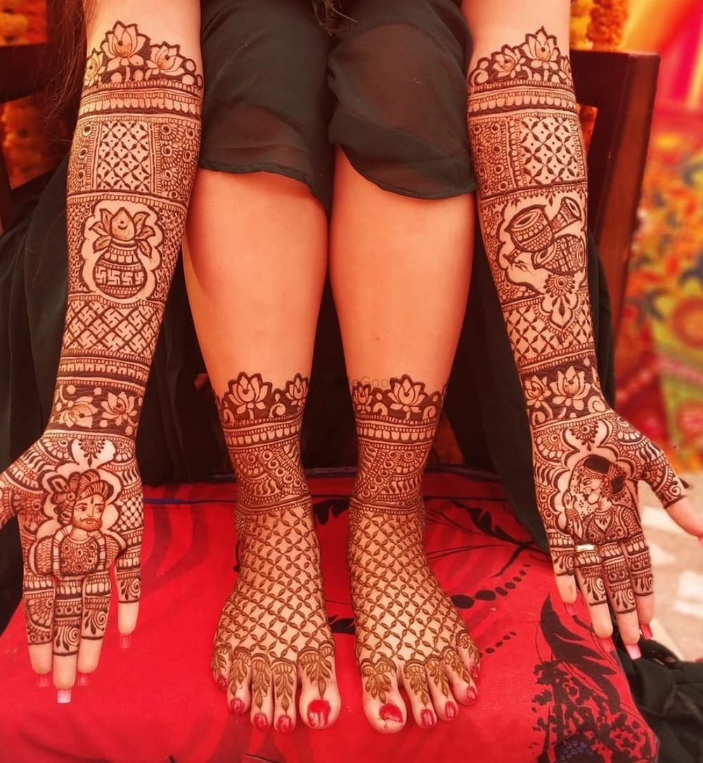 Photo From Bridal Mehndi Designs - By Neha Mehandi Art