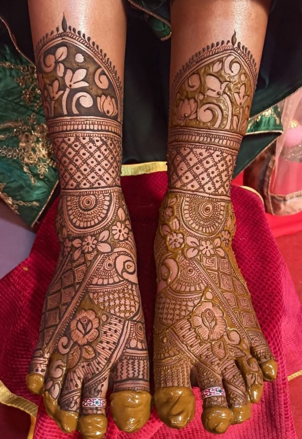 Photo From Bridal leg Mehandi Designs - By Neha Mehandi Art