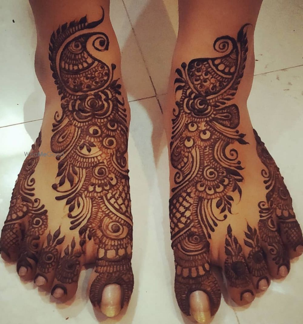 Photo From Bridal leg Mehandi Designs - By Neha Mehandi Art