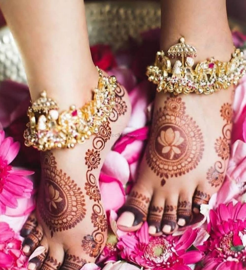 Photo From Bridal leg Mehandi Designs - By Neha Mehandi Art