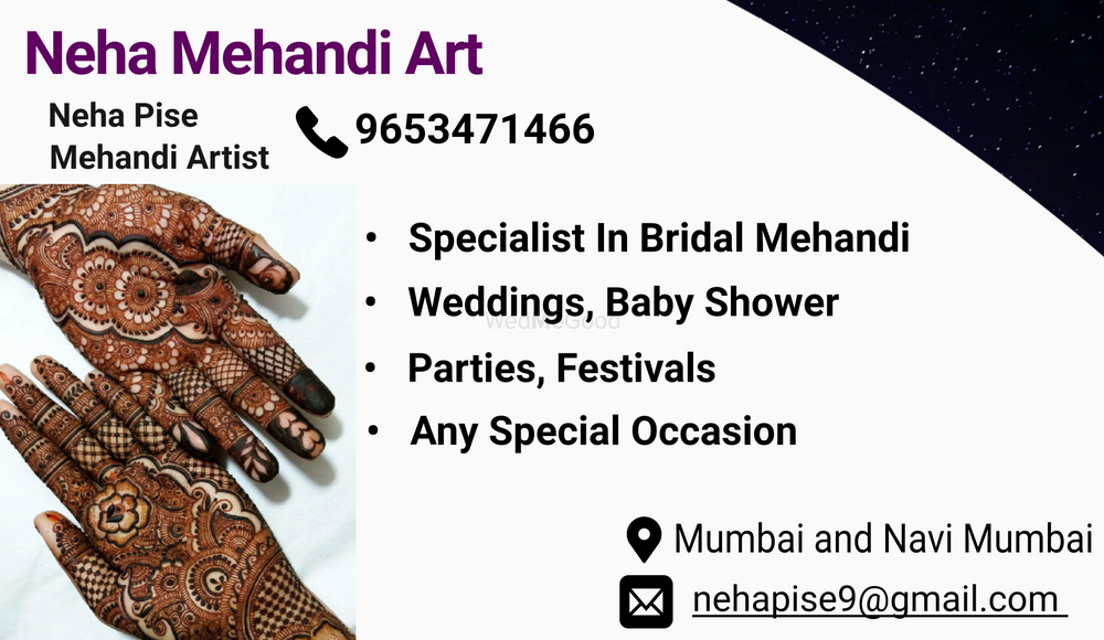 Photo From Visiting card - By Neha Mehandi Art