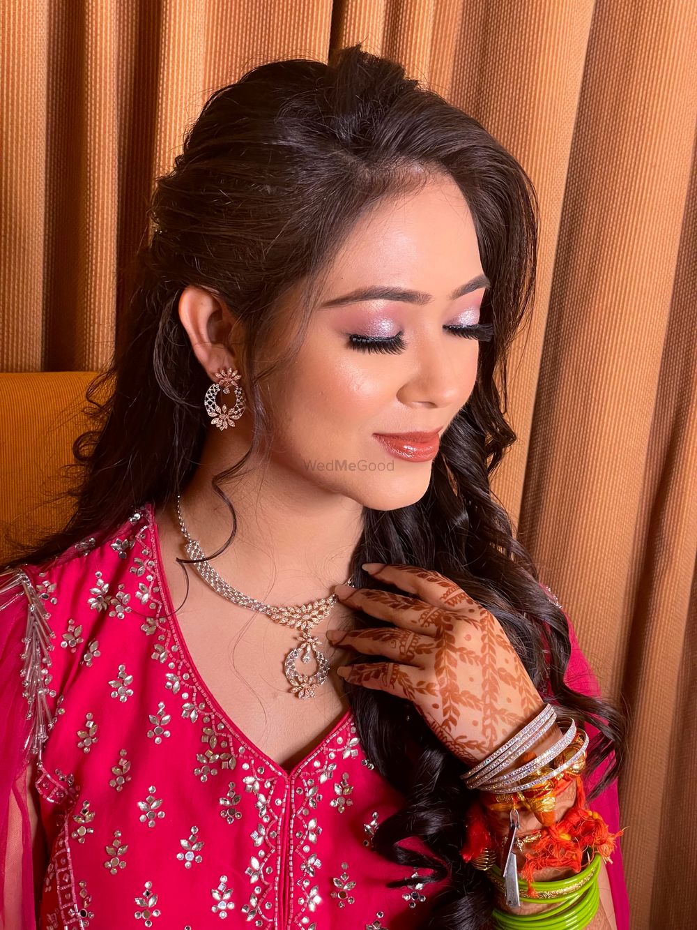 Photo From Engagement/Sangeet Makeup - By Makeup by Shivani
