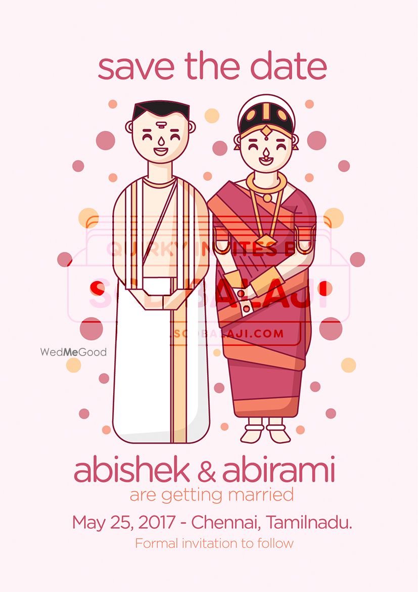 Photo From Tamil Brahmin Cartoon Invite - By Quirky Invitations