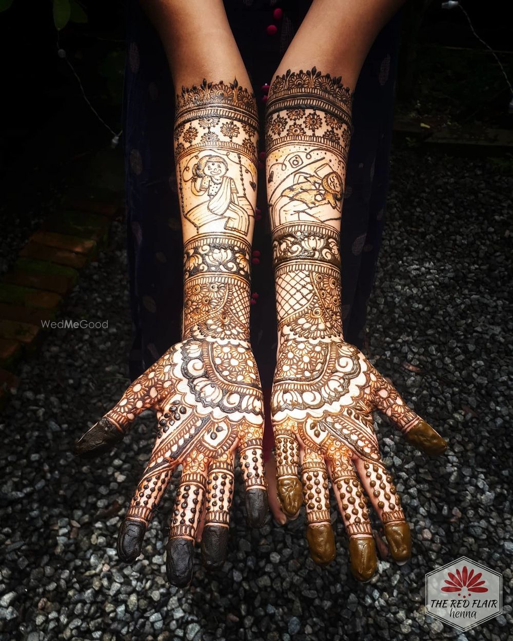 Photo From bridal henna - By The Red Flair Henna by Sherin