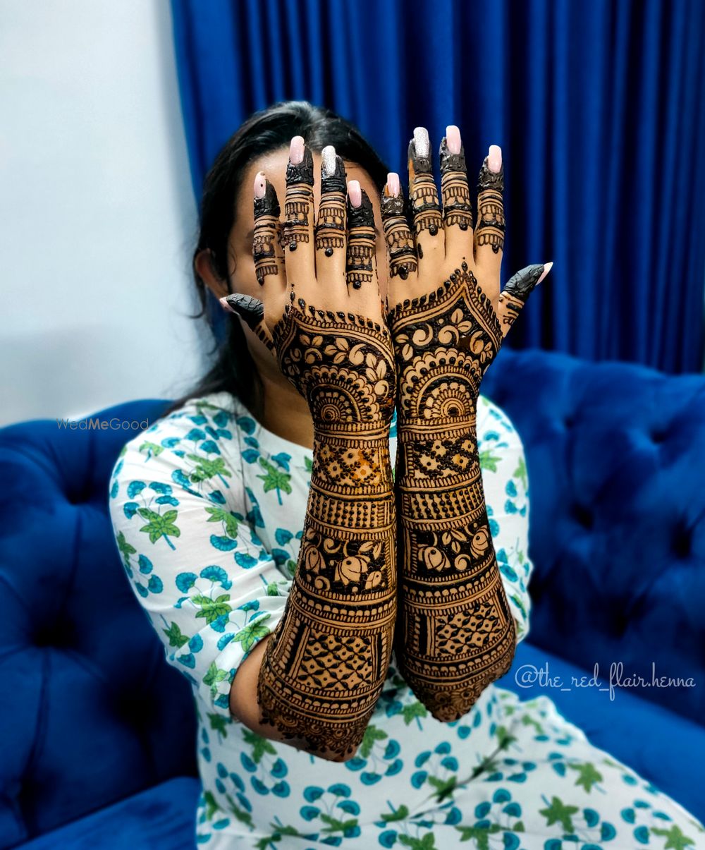 Photo From bridal henna - By The Red Flair Henna by Sherin