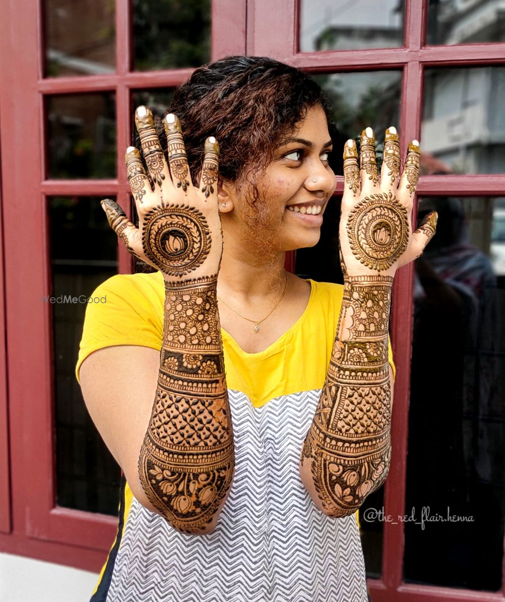 Photo From bridal henna - By The Red Flair Henna by Sherin