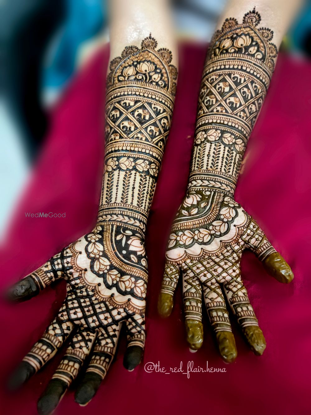 Photo From bridal henna - By The Red Flair Henna by Sherin