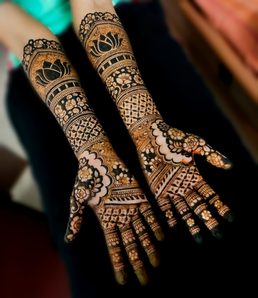 Photo From bridal henna - By The Red Flair Henna by Sherin