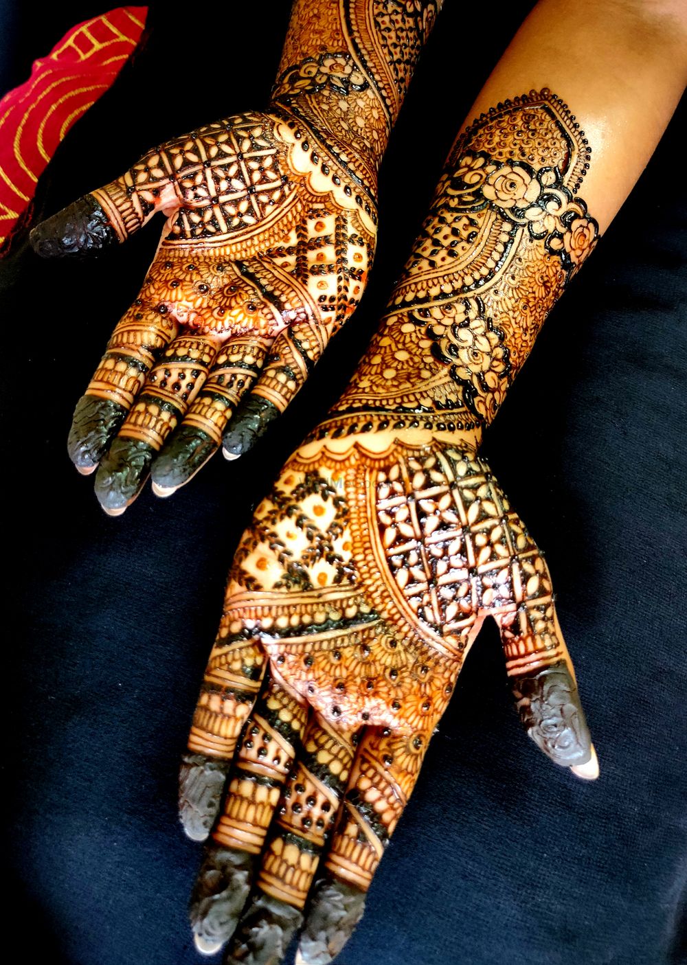 Photo From semi bridal henna - By The Red Flair Henna by Sherin