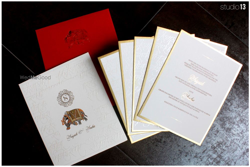 Photo From { Wedding Invites } - By Studio13