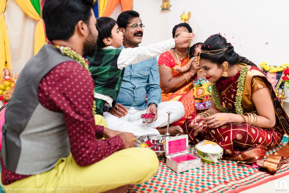 Photo From Veena & Ram - Intimate Home Wedding During Covid Times - By Rohan Mishra Photography