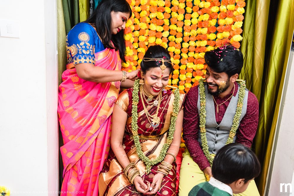 Photo From Veena & Ram - Intimate Home Wedding During Covid Times - By Rohan Mishra Photography