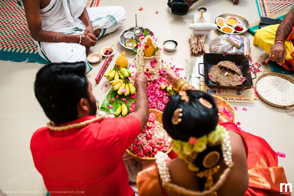 Photo From Veena & Ram - Intimate Home Wedding During Covid Times - By Rohan Mishra Photography