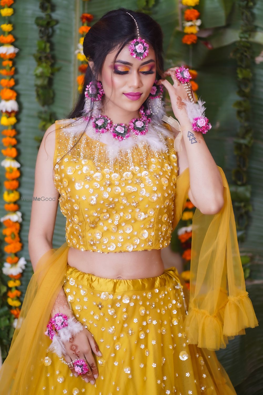 Photo From Haldi / Mehndi - By Makeup by Tanu Gupta