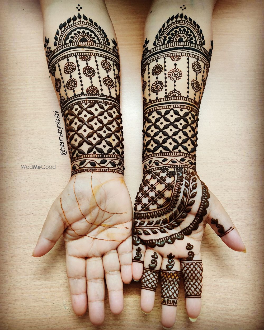 Photo From Khushi's Bridal - By Henna by Rakshi