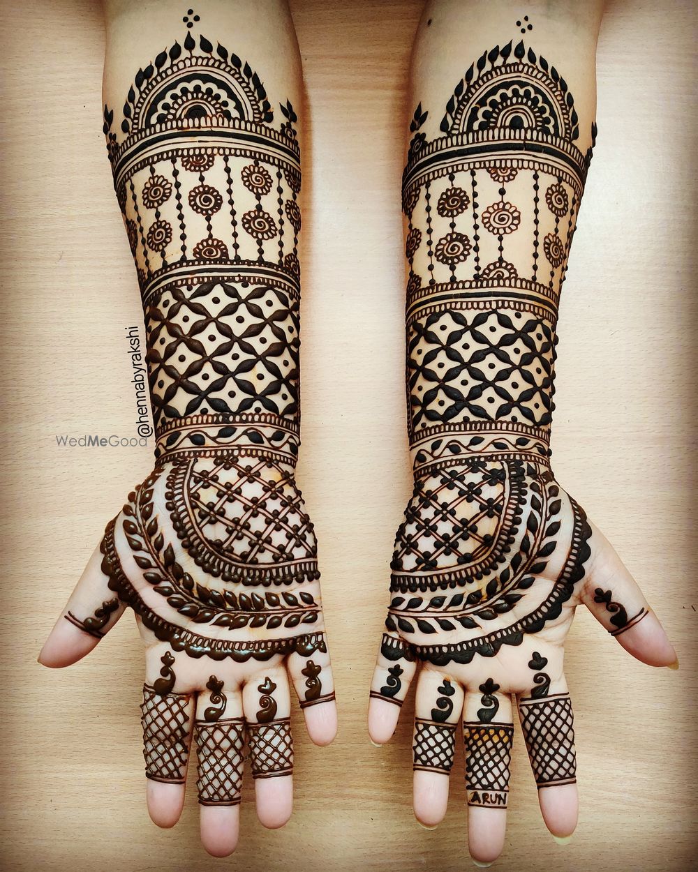 Photo From Khushi's Bridal - By Henna by Rakshi