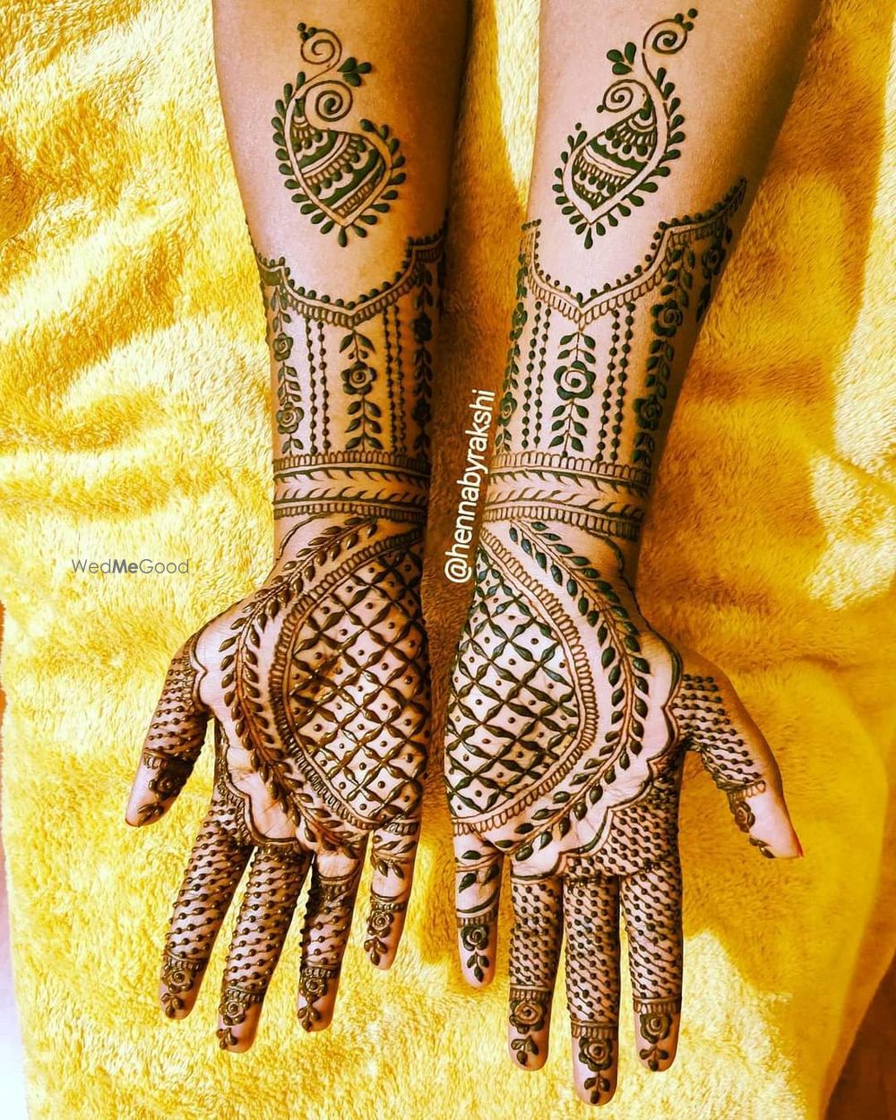 Photo From Abinaya's Engagement - By Henna by Rakshi