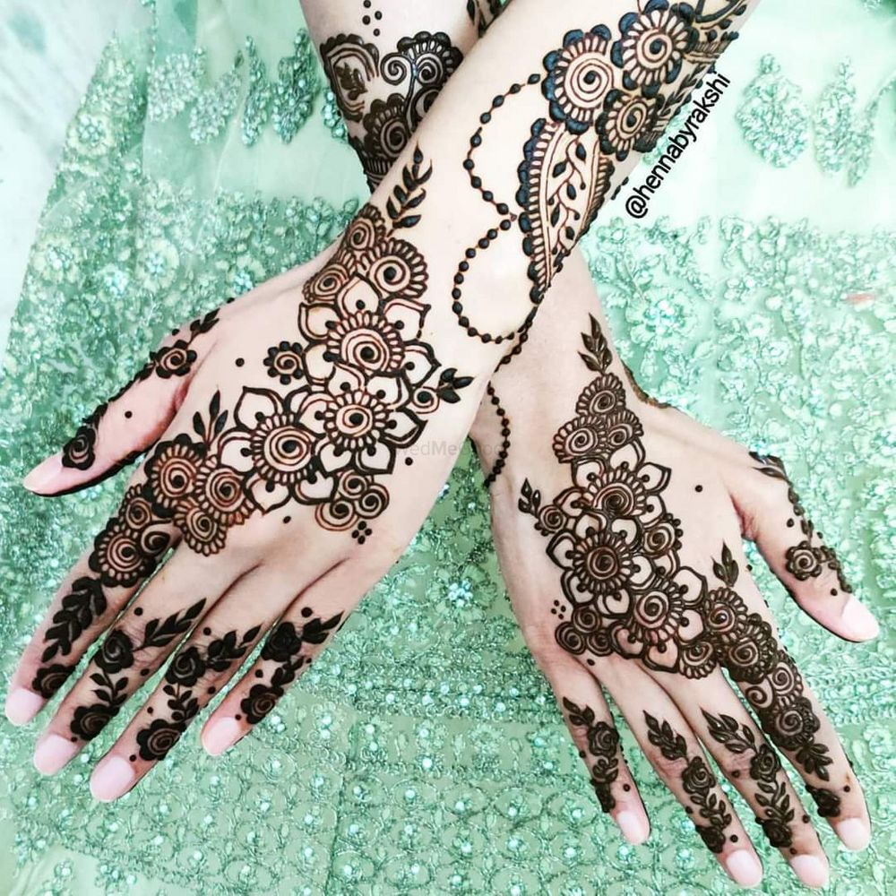 Photo From Monisha's Bridal - By Henna by Rakshi