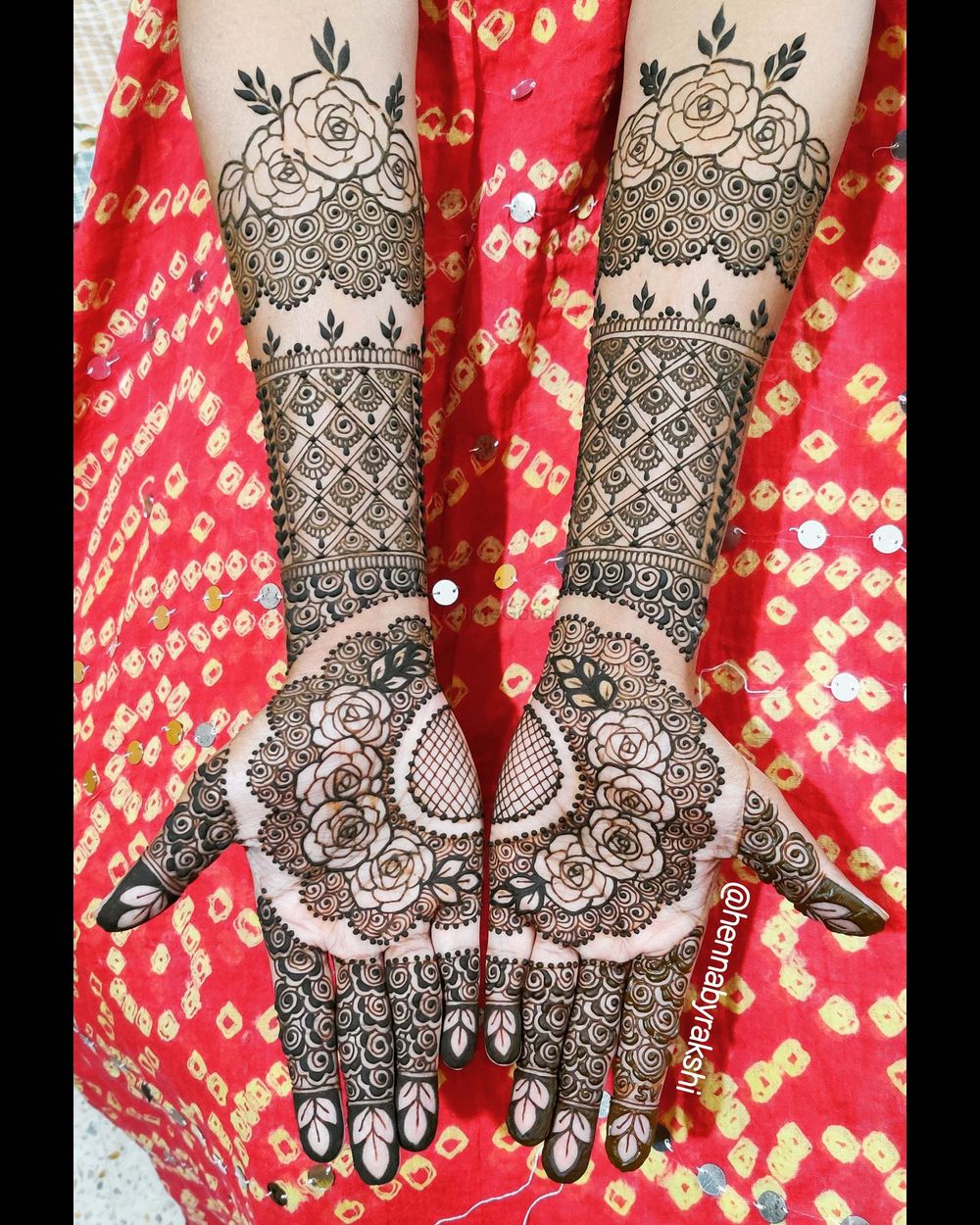 Photo From Swarna's Bridal - By Henna by Rakshi