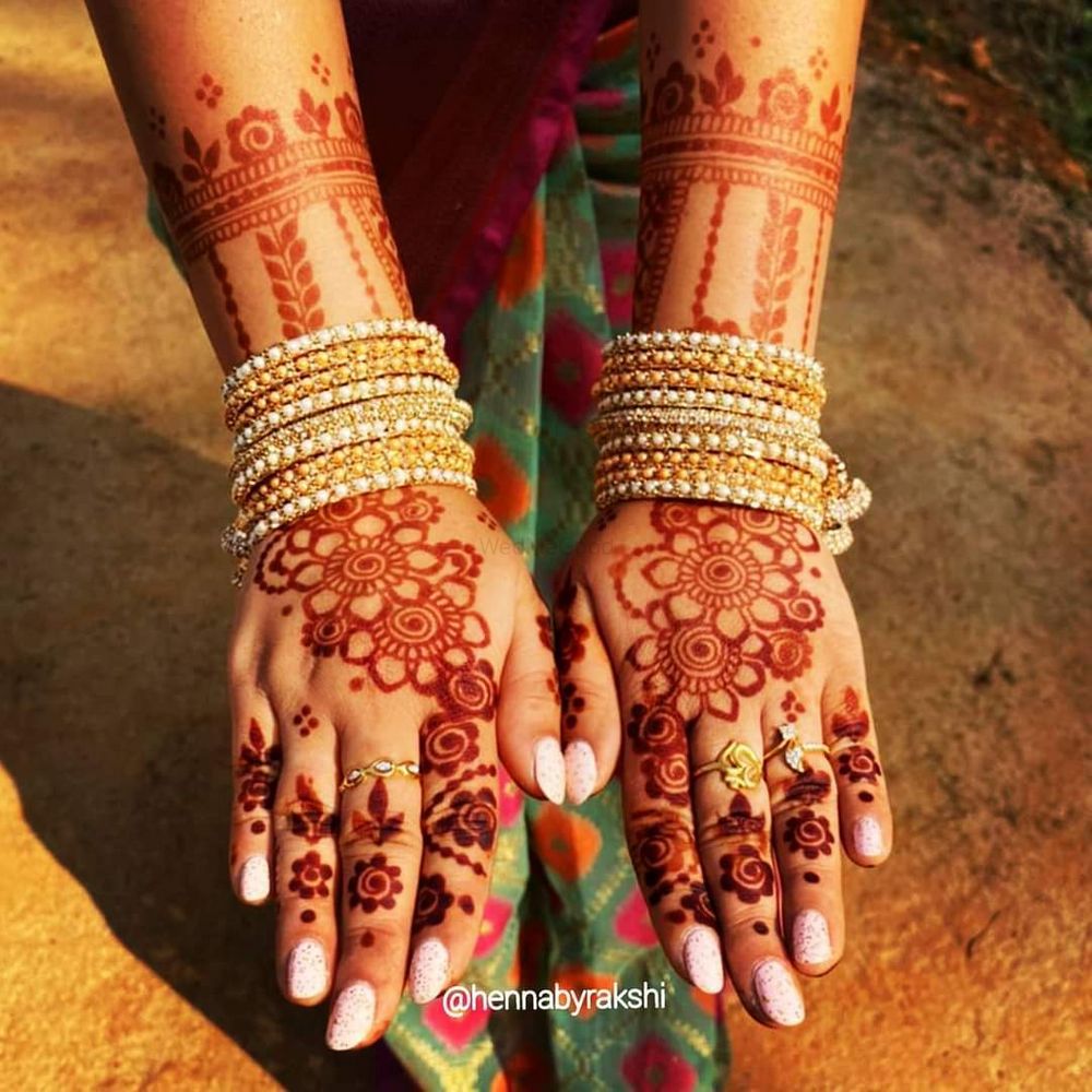 Photo From Nisha Bhat's Engagement - By Henna by Rakshi
