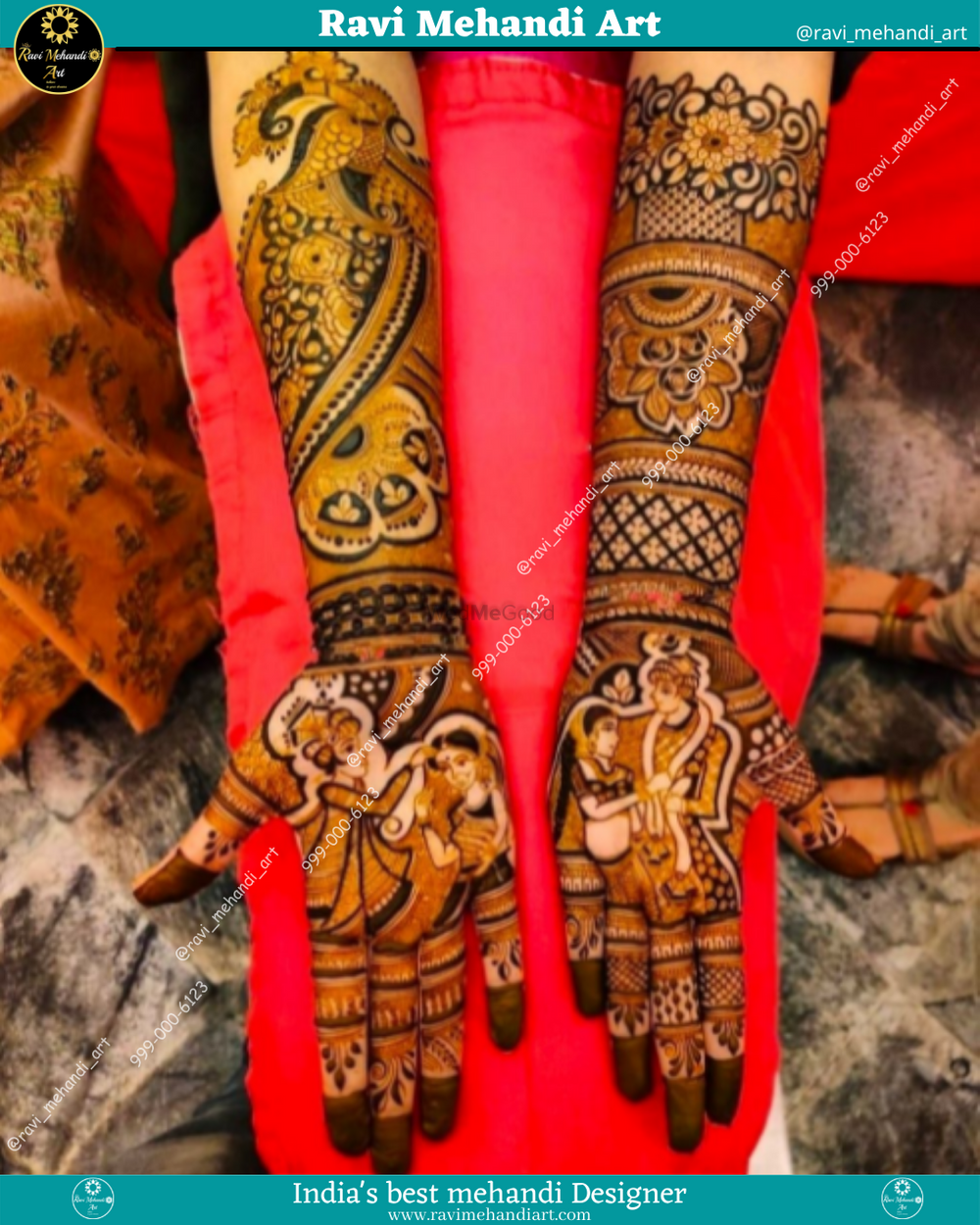 Photo From Bridal Mehandi - By Ravi Mehandi Art