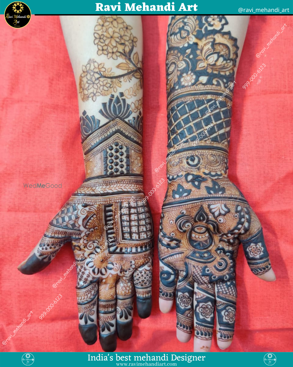 Photo From Bridal Mehandi - By Ravi Mehandi Art