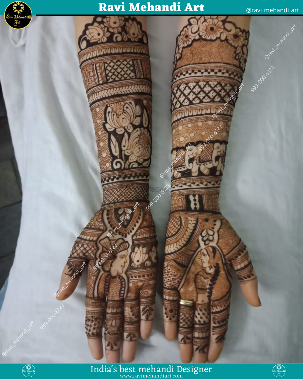 Photo From Bridal Mehandi - By Ravi Mehandi Art