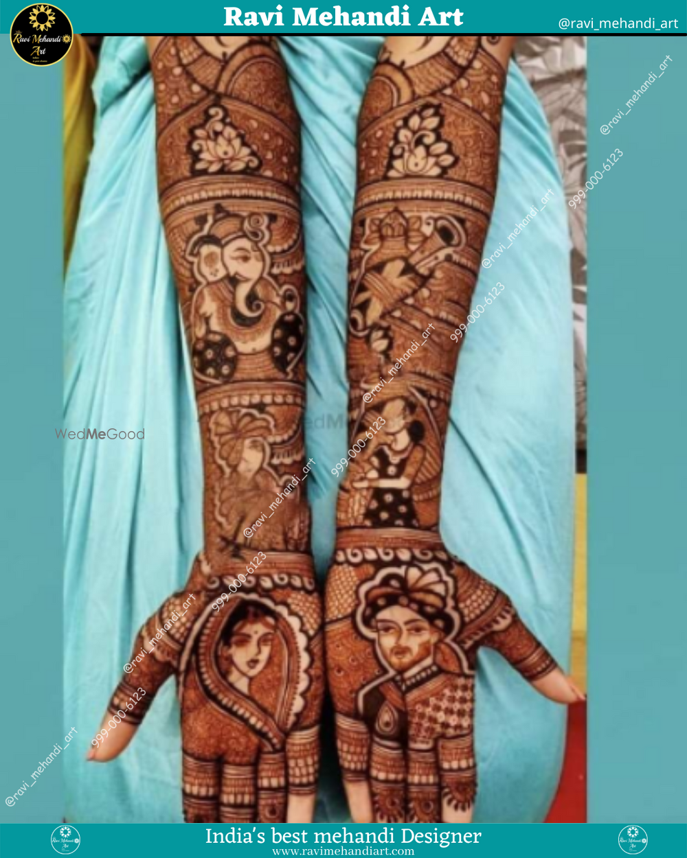 Photo From Bridal Mehandi - By Ravi Mehandi Art