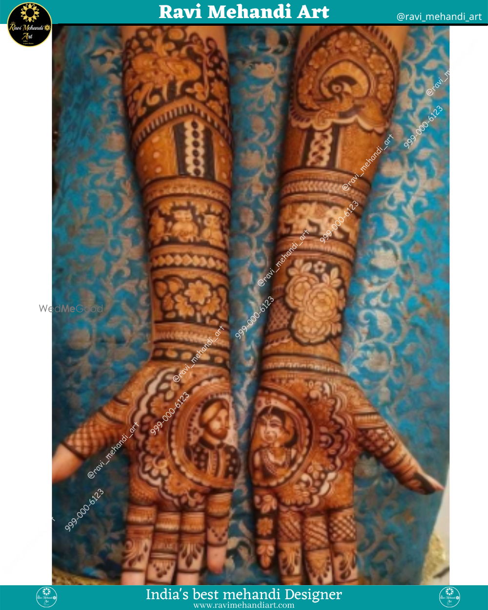 Photo From Bridal Mehandi - By Ravi Mehandi Art