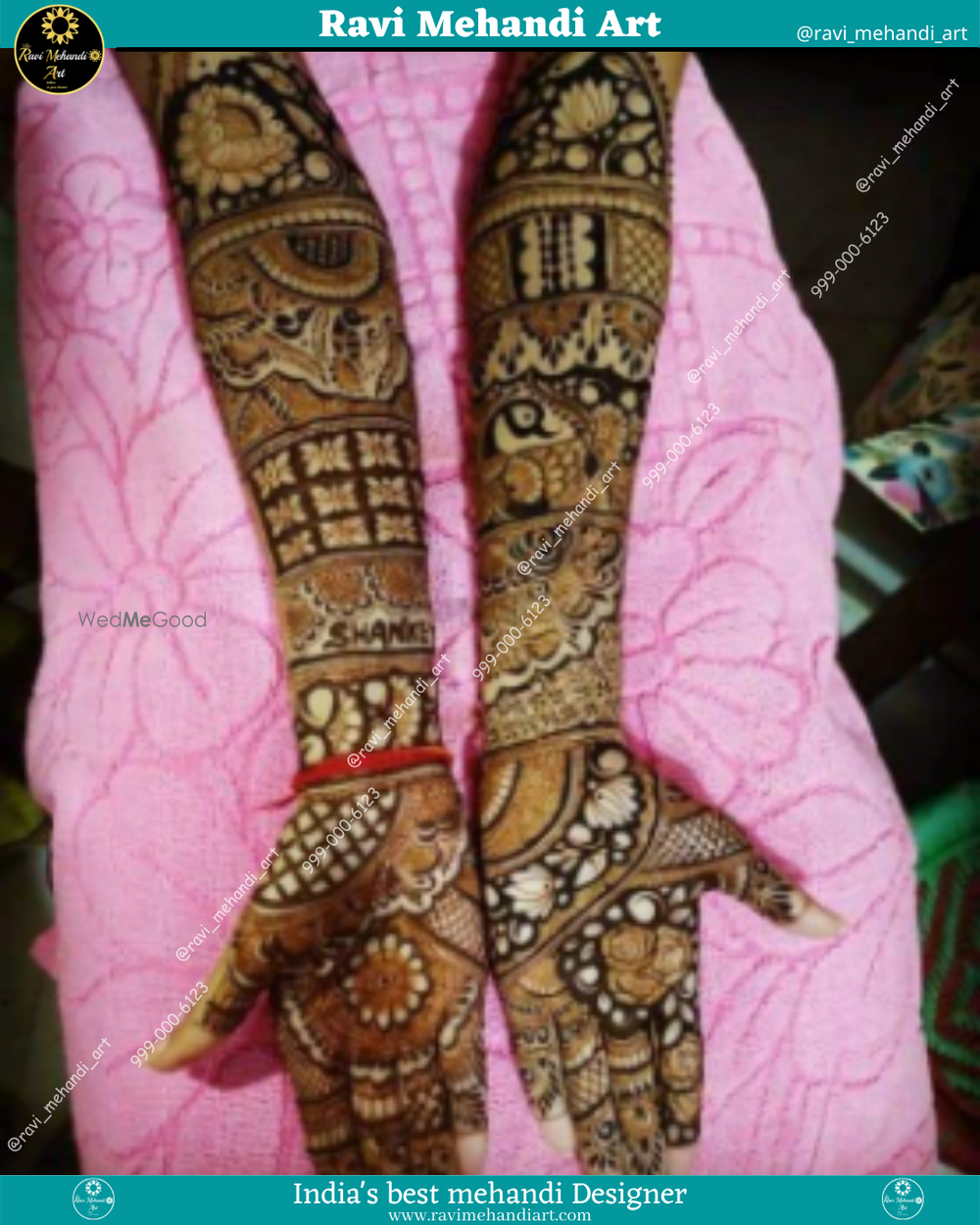 Photo From Bridal Mehandi - By Ravi Mehandi Art