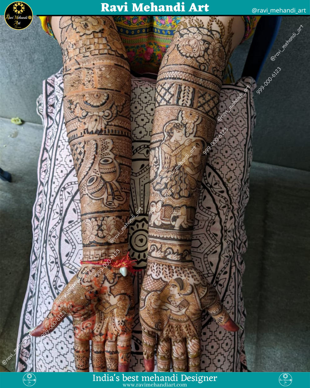 Photo From Bridal Mehandi - By Ravi Mehandi Art