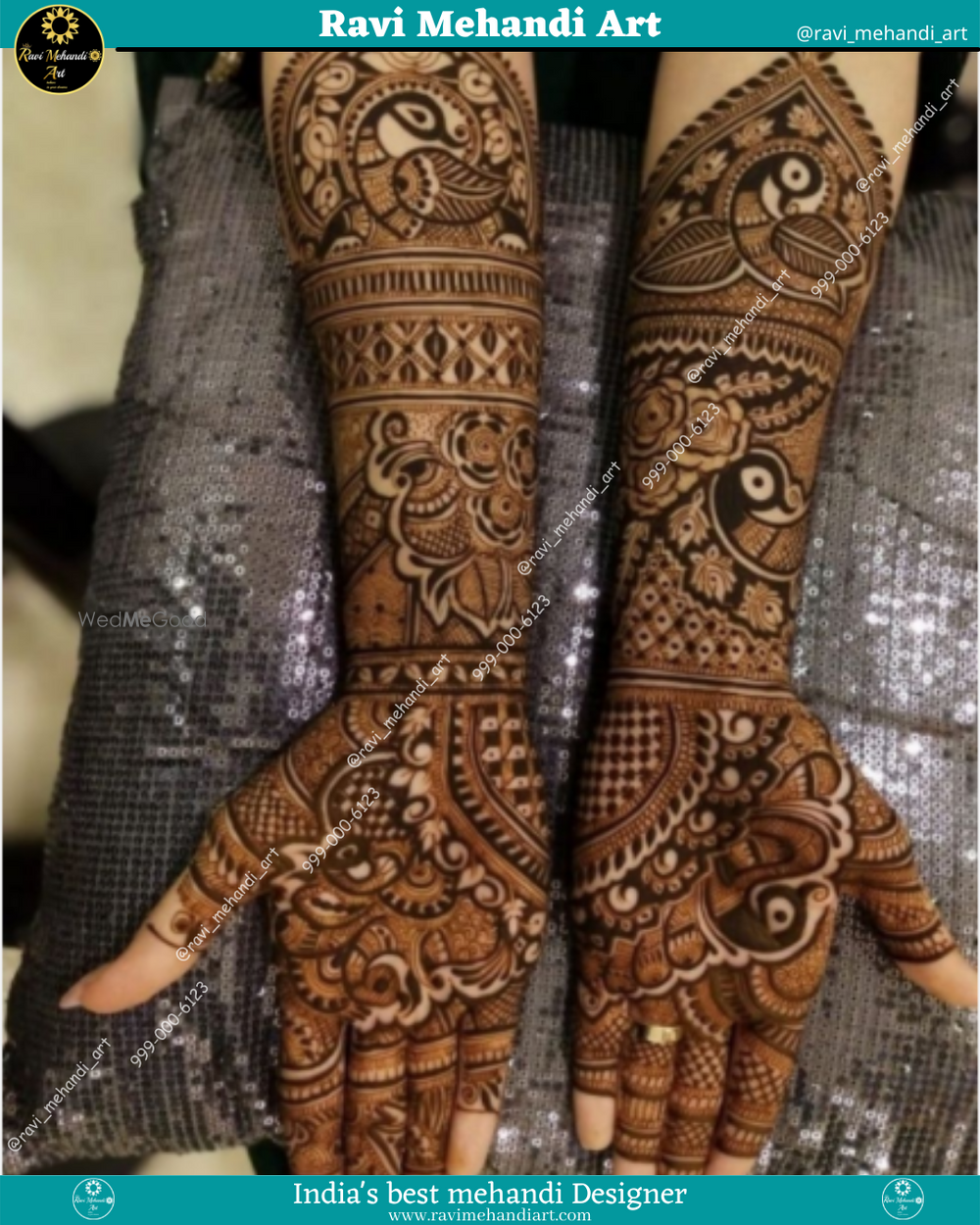 Photo From Bridal Mehandi - By Ravi Mehandi Art