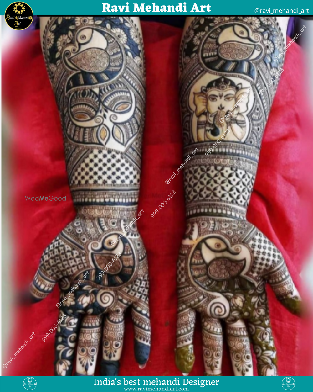 Photo From Bridal Mehandi - By Ravi Mehandi Art