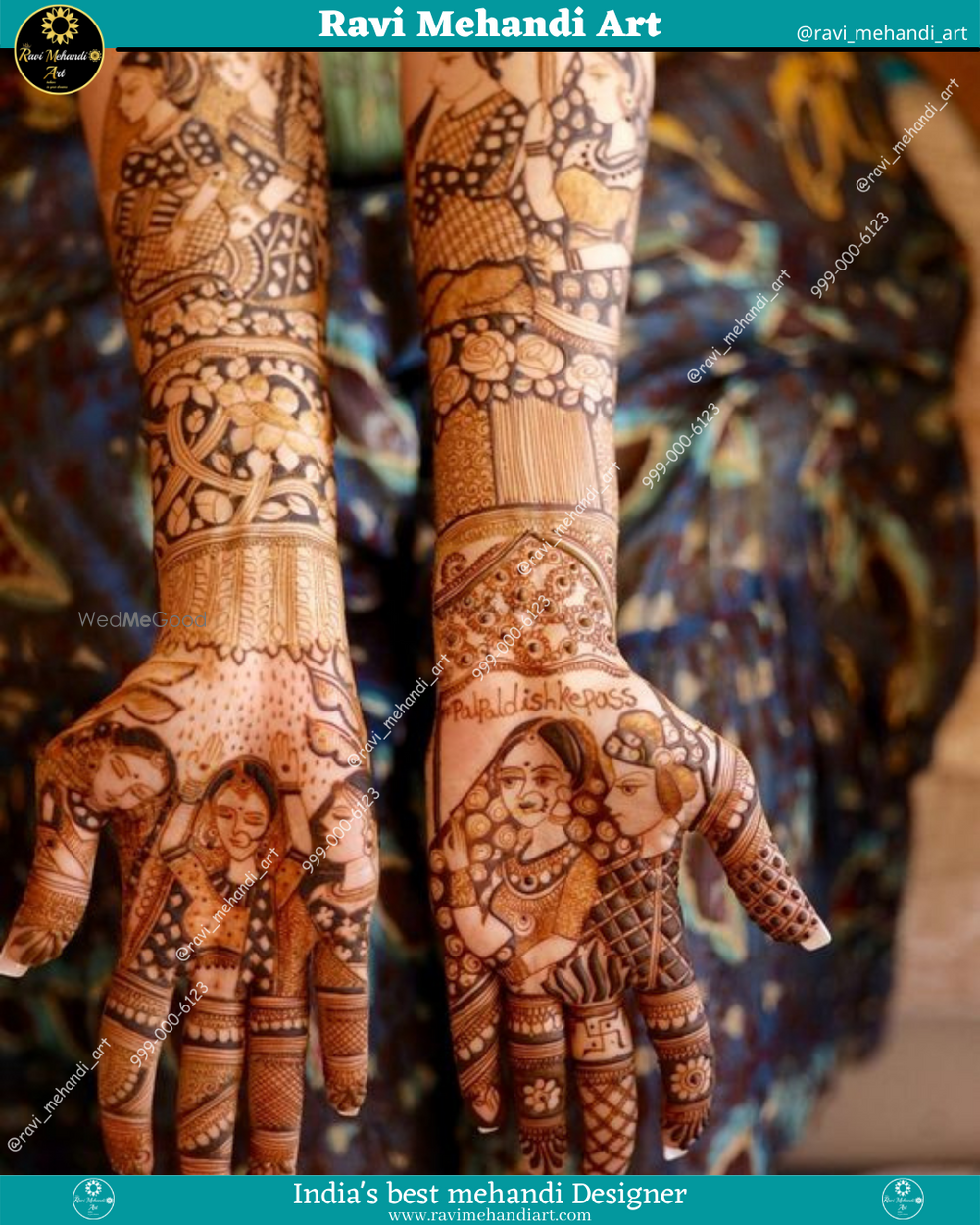 Photo From Bridal Mehandi - By Ravi Mehandi Art