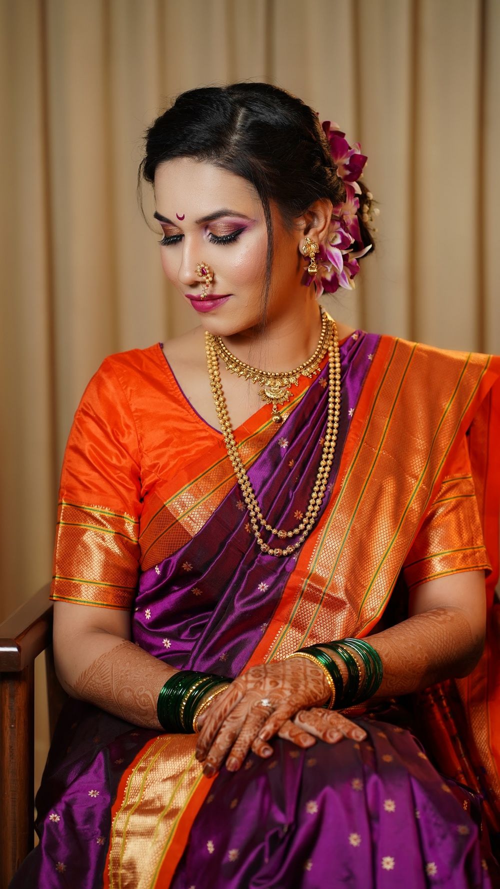 Photo From Wedding of Sharvari - By Mayuree Hair & Skin Studio
