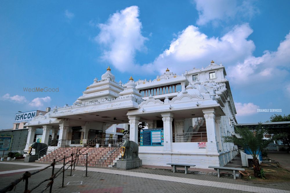 Photo From Chandeep + Ramya (Iskcon Temple) - By Triangle Services Photography