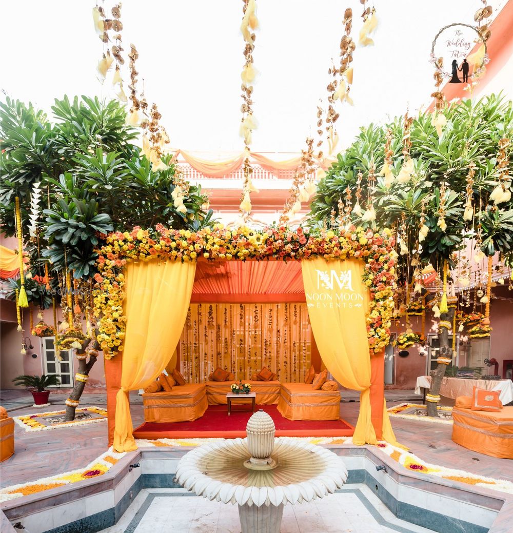 Photo From Haldi - By Noon Moon Events