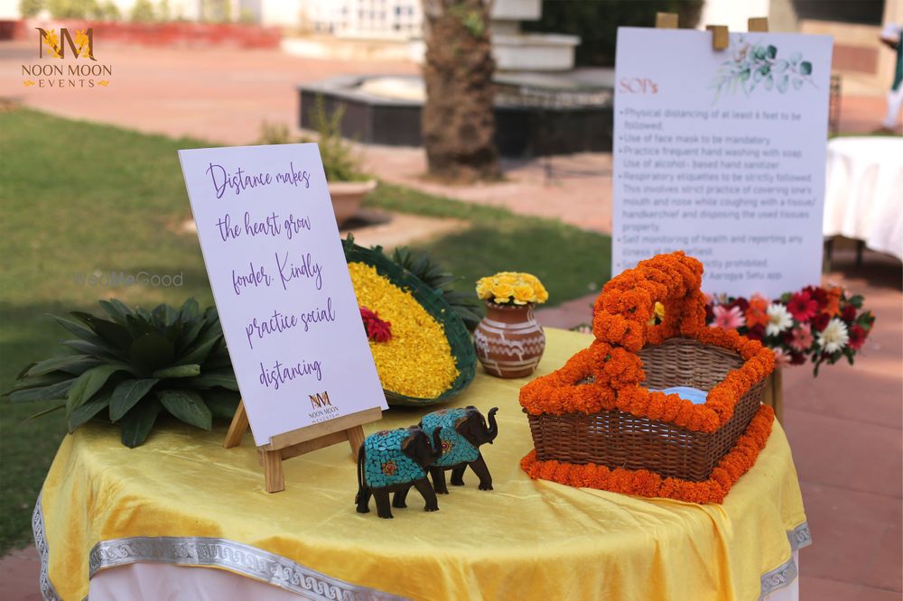 Photo From Haldi - By Noon Moon Events