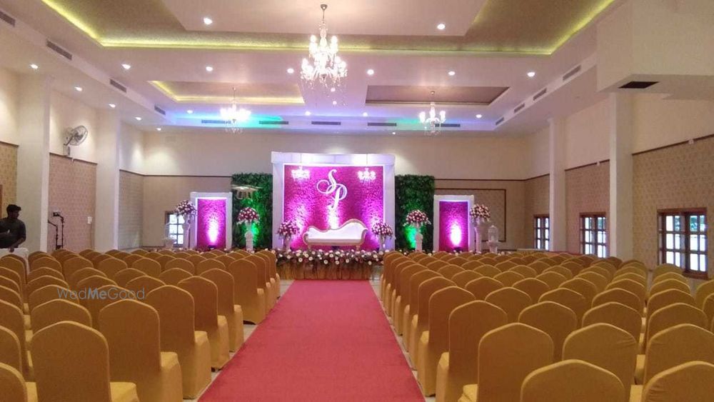 Photo From Trending Elegant Stage decoration - By INeVENT