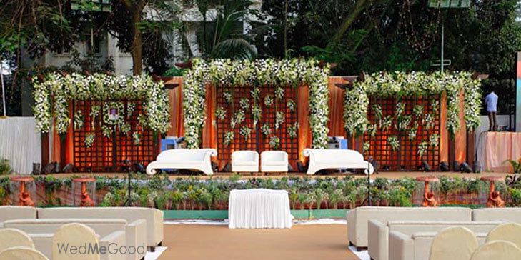 Photo From Trending Elegant Stage decoration - By INeVENT