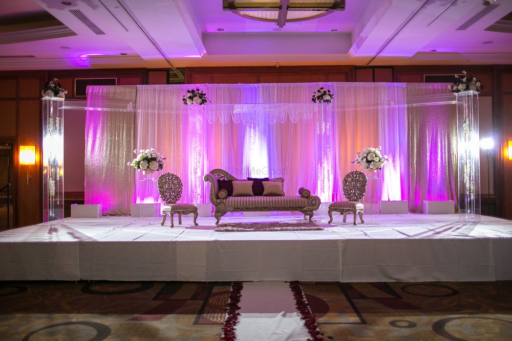 Photo From Trending Elegant Stage decoration - By INeVENT