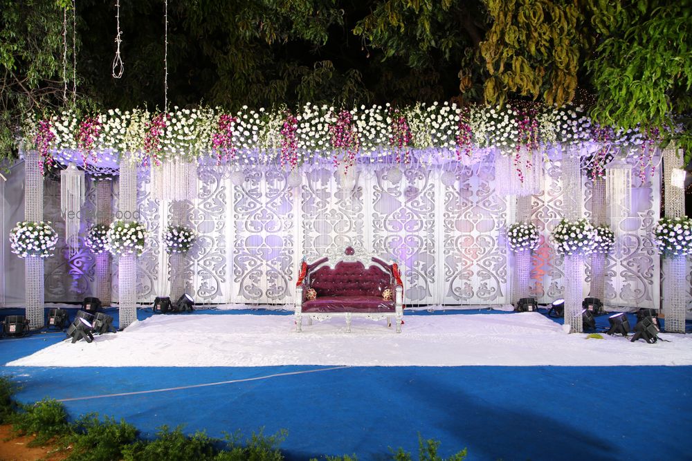 Photo From Trending Elegant Stage decoration - By INeVENT