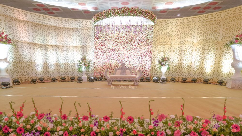 Photo From Dr.Prashanth & Dr.Lavanya - Floral Reception - By Epic Weddings