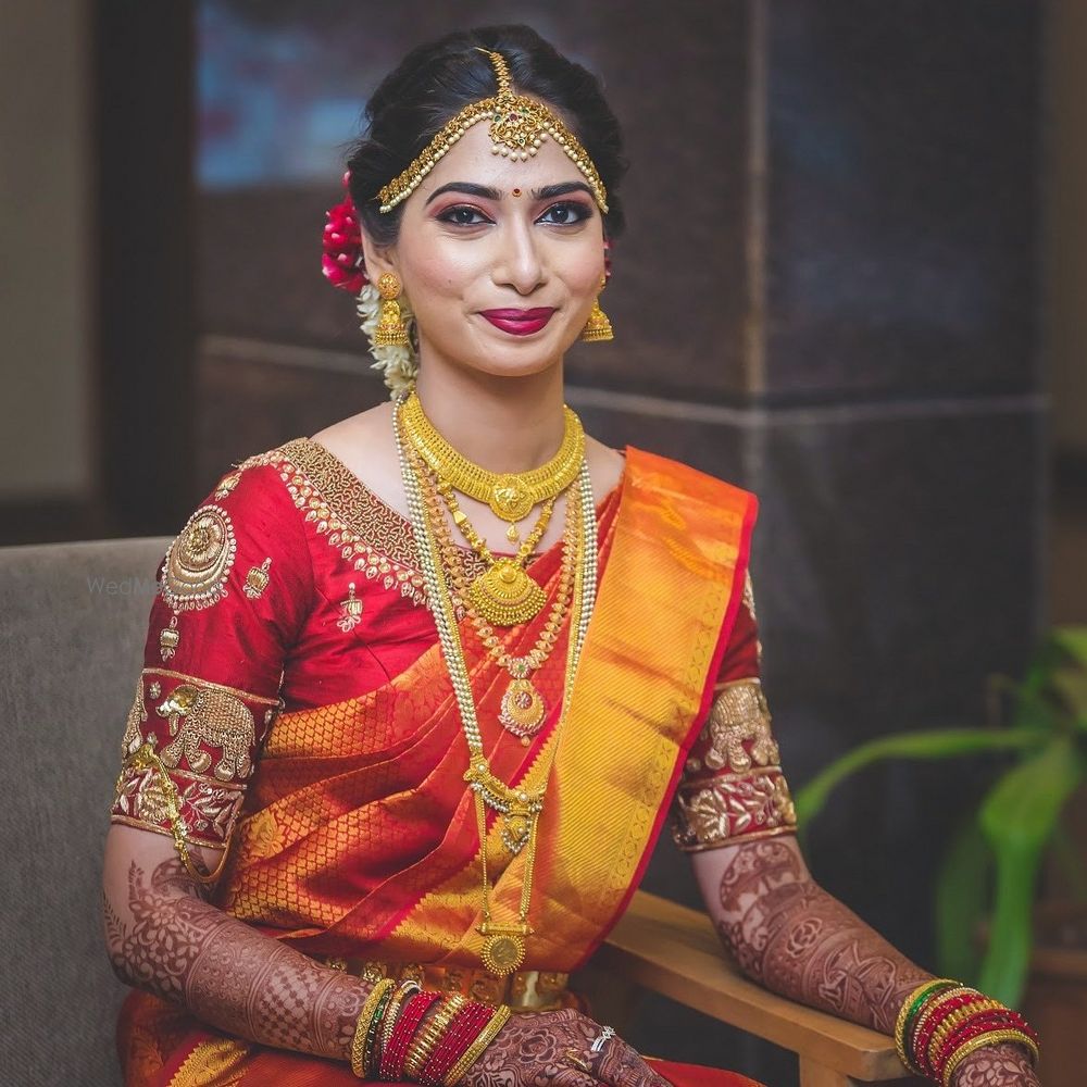 Photo From South Indian Wedding Bride - By Hair and Makeup by Shruthi