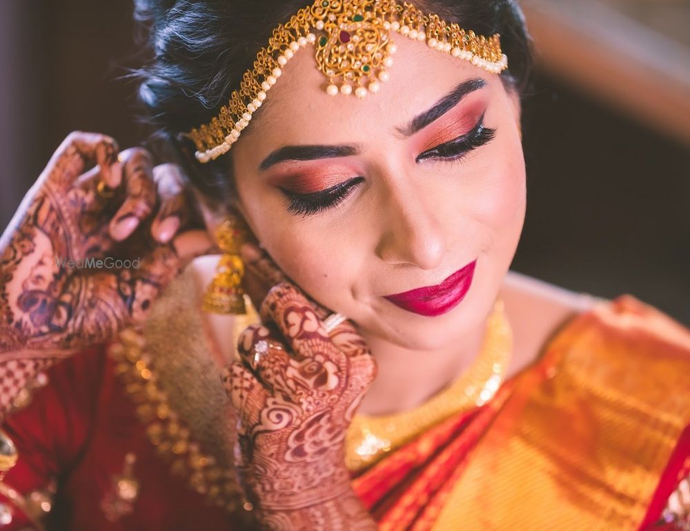 Photo From South Indian Wedding Bride - By Hair and Makeup by Shruthi