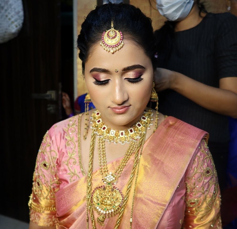 Photo From South Indian Wedding Bride - By Hair and Makeup by Shruthi