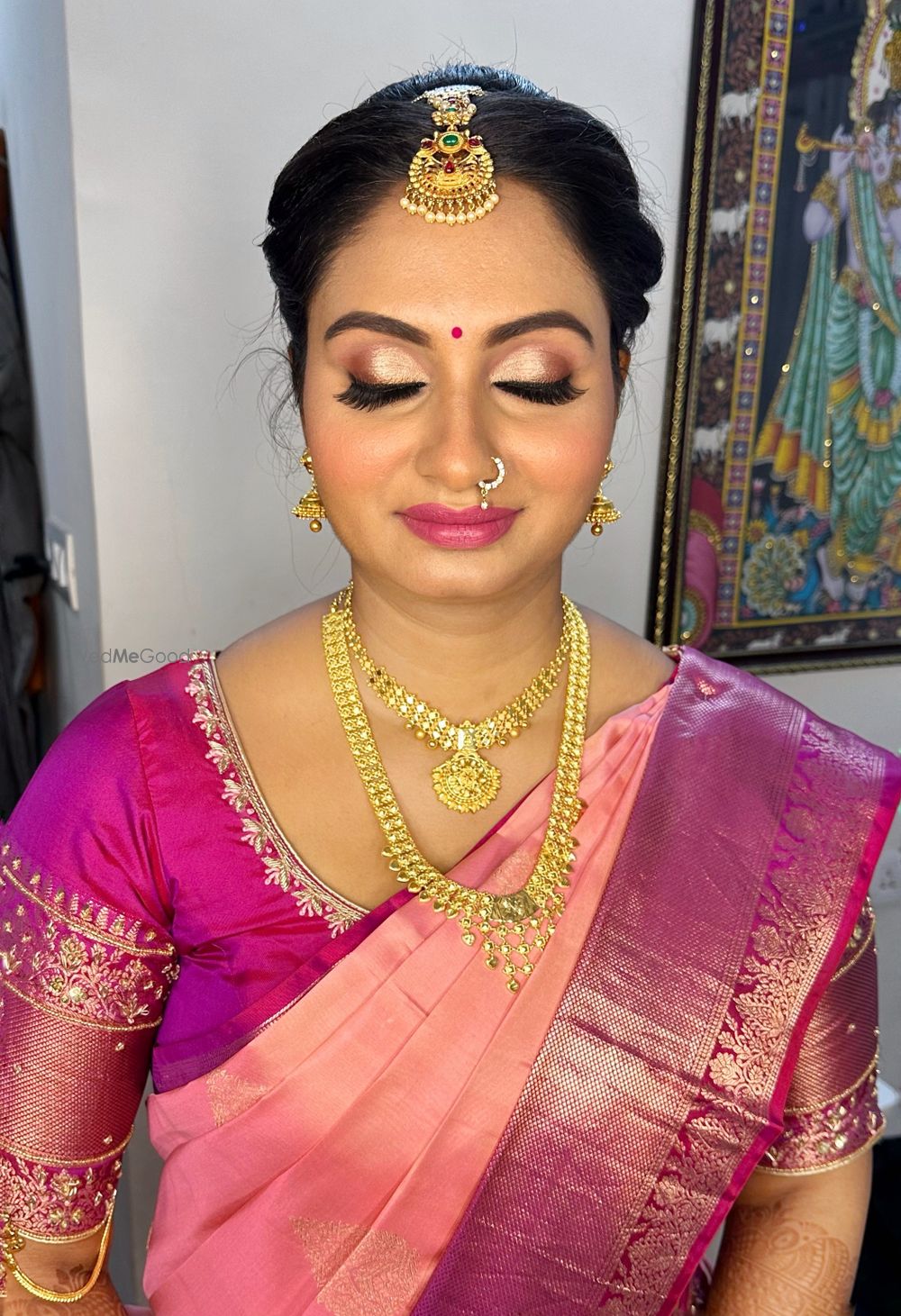 Photo From South Indian Wedding Bride - By Hair and Makeup by Shruthi