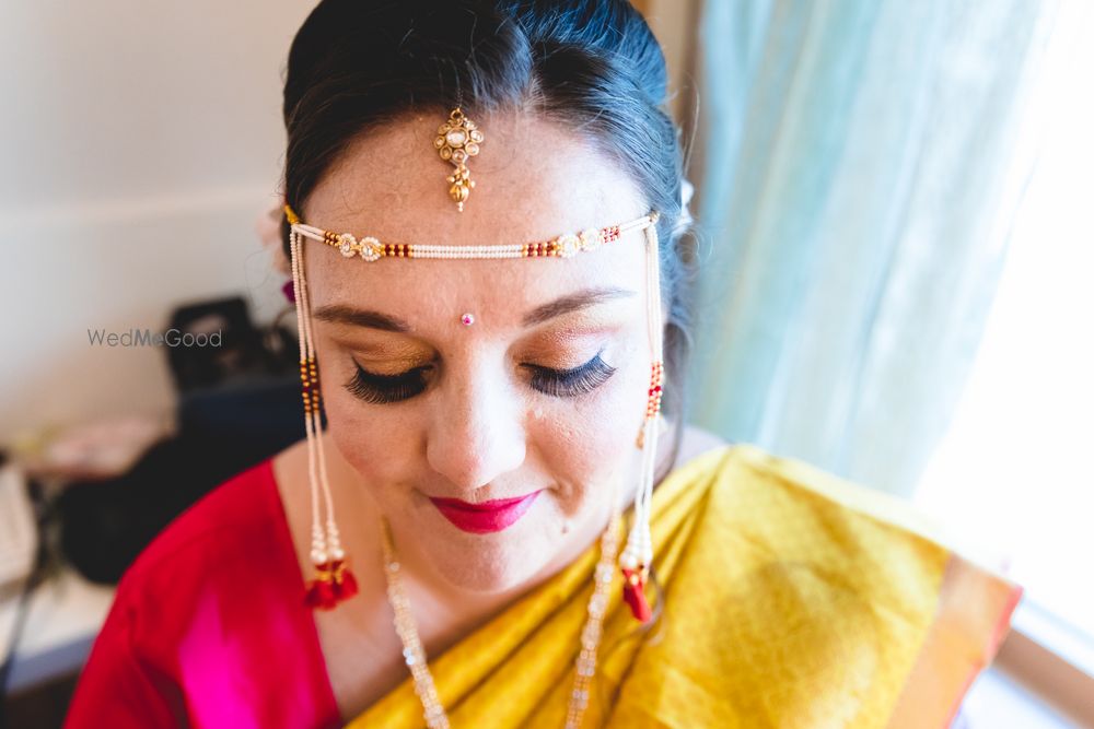 Photo From Maharashtrian Wedding ceremony of Courtney & Adwait - By KOMO Studios