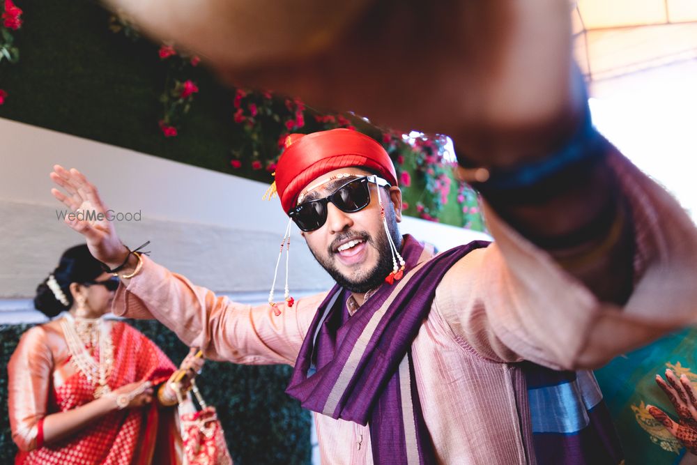 Photo From Maharashtrian Wedding ceremony of Courtney & Adwait - By KOMO Studios